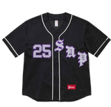 Supreme
Old English "SS 25 - Black" baseball jersey