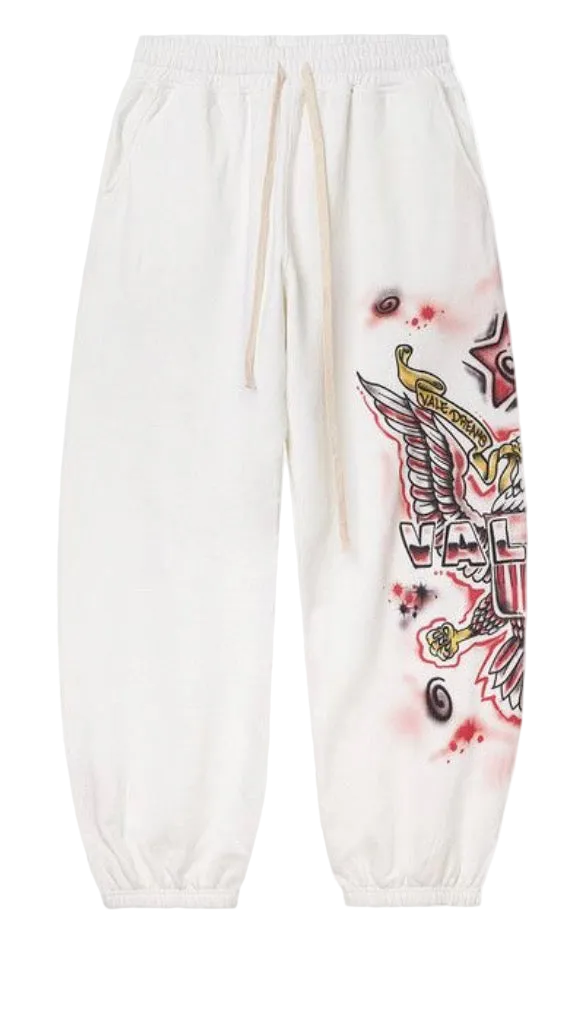 Vale Forever Flag Sweats pants 'White