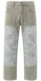 Birth Of Royal Child Beaded Embroidery Carpenter Pants