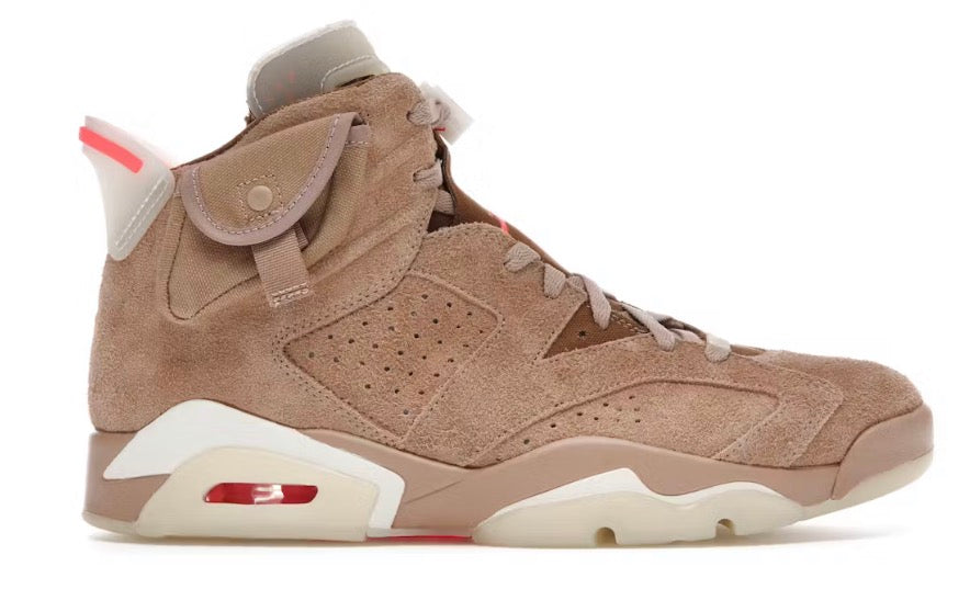 Jordan 6 Retro Travis Scott British Khaki USED