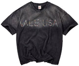 Vale DIY USA Tee Shirt Black
