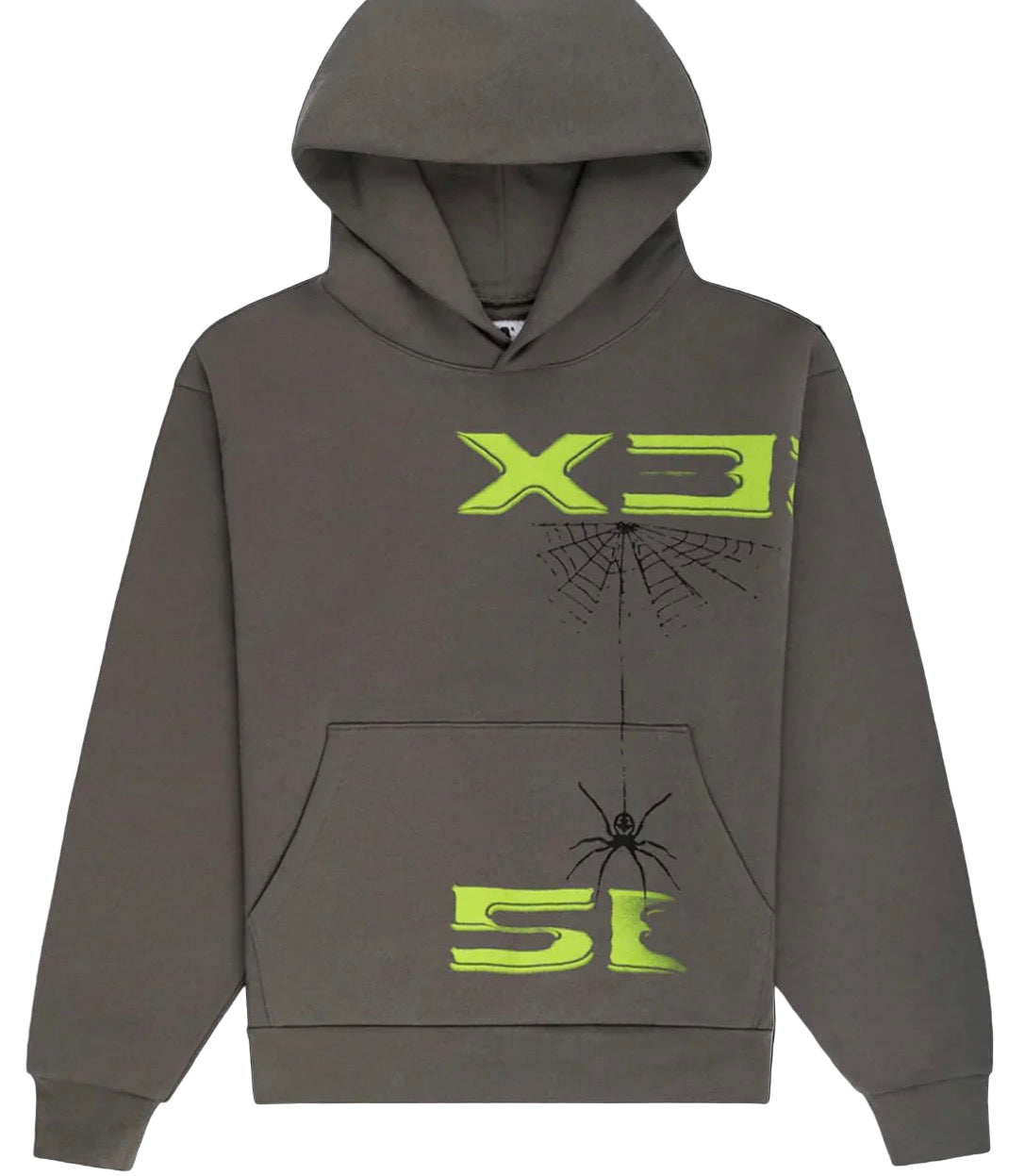 SP5DER 5EX HOODIE DARK GREY