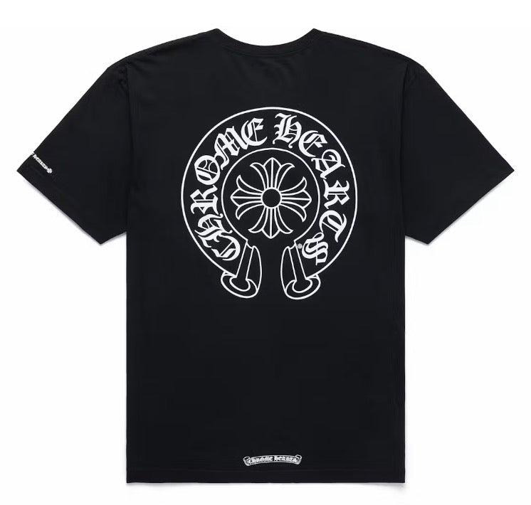 Chrome Hearts Horse Shoe Logo Pocket T-Shirt Black