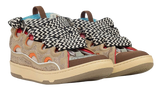 LANVIN BEIGE CURB SNEAKERS