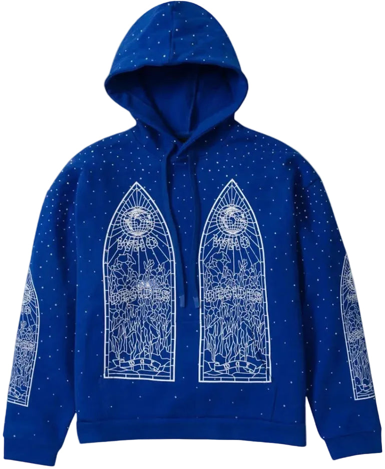 Who Decides War Rhinestone
Hooded Pullover