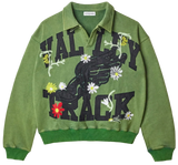VALE JADE GARDEN PULLOVER POLO GREEN