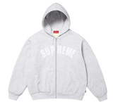 Supreme Arc Thermal Lined Zip Up Hooded Sweatshirt 'Ash Grey'