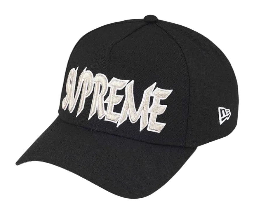 Supreme Sharp Spellout Adjustable New Era Cap