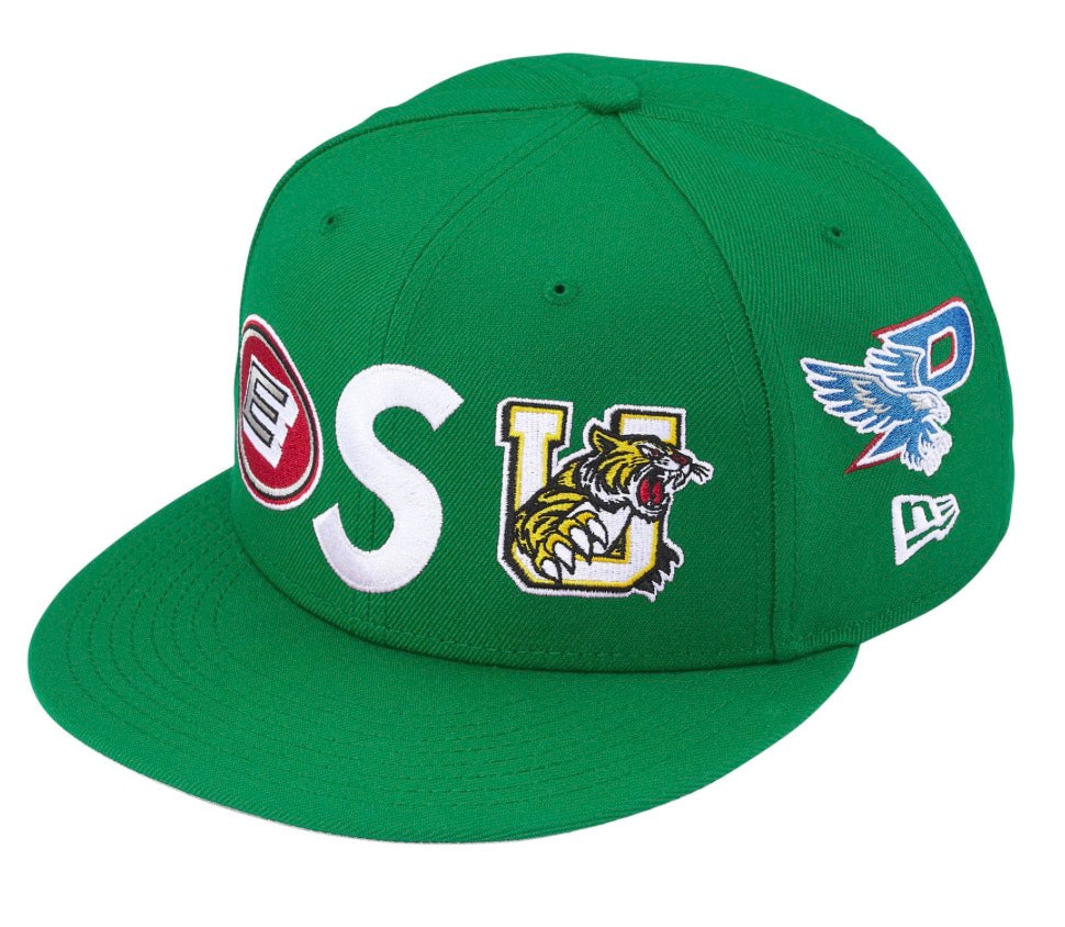 Supreme Mascots S Logo New Era(Green)