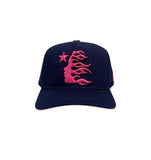 Navy Snapback Hat