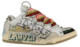 Lanvin Curb Sneaker Graffiti USED
