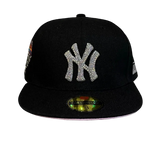 times2vintage Diamonds Dancing NY - Black Fitted
