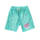 Chaser Button Down Cotton Shorts ‘Light Blue’