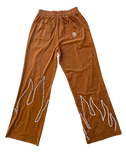 Birth of royal child Flame Pearl Velvet Pant