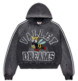 VALE FOREVER ANTHEM PULLOVER HOODIE BLACK MONO