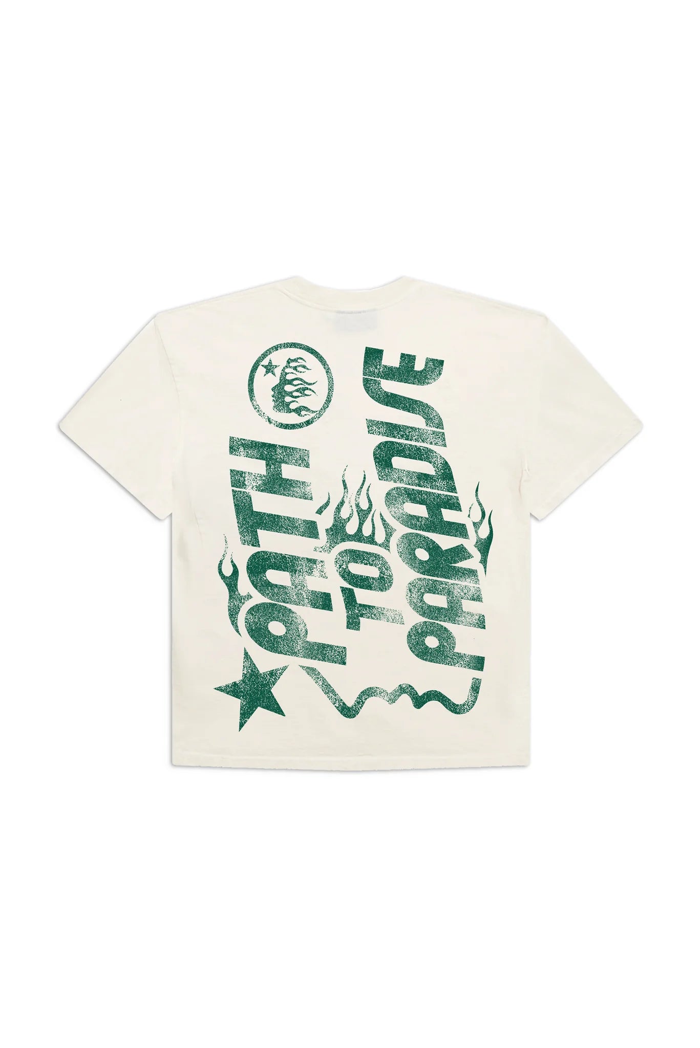 HELLSTAR Jesus T-Shirt White/Orange