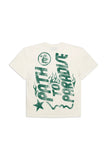 HELLSTAR Jesus T-Shirt White/Orange