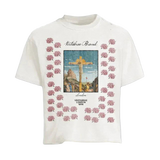 Vertabrae Rose White Tee Shirt