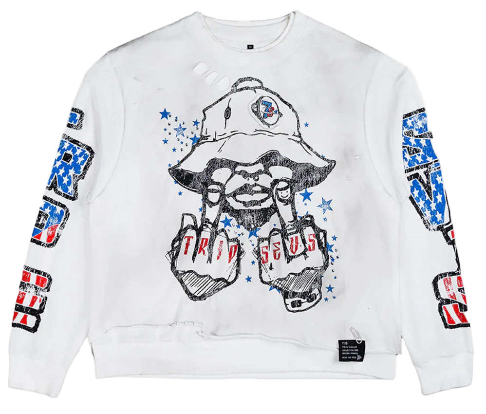 Triple Sevens Trade War Long Sleeve Tee