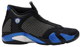 SUPREME JORDAN 14 RETRO BLACK VARSITY ROYAL USED