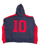 HAPPY MEMORIES DON'T DIE HMDD 'RED 10 LISBON' ZIP UP