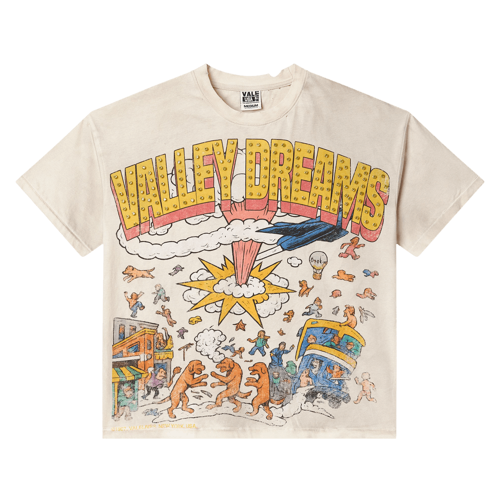 Vale Forever Chaos Bling Tee 'Tan'