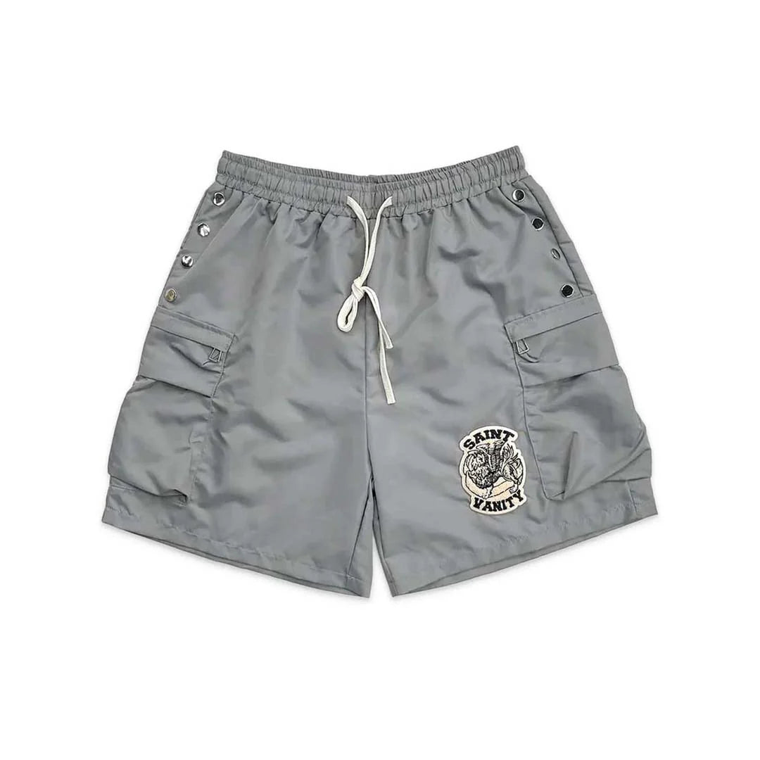 Saint Vanity Cargo Shorts Grey