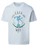 Casablanca STATUE EN MARBRE PRINTED TEE