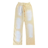 Hellstar Mini Logo Relaxed Fit Sweatpants yellow