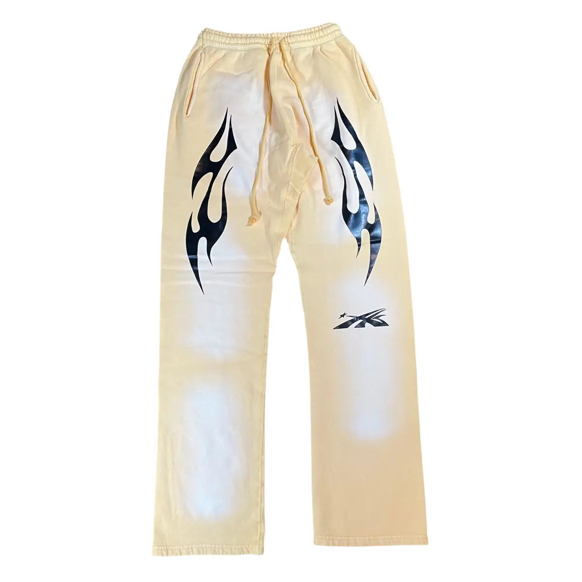 Hellstar Mini Logo Relaxed Fit Sweatpants yellow