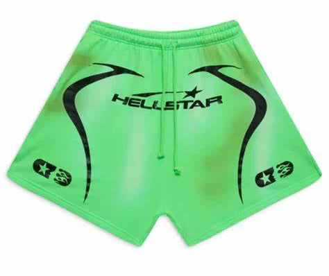 Hellstar 7 on 7 Shorts Green