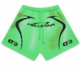 Hellstar 7 on 7 Shorts Green