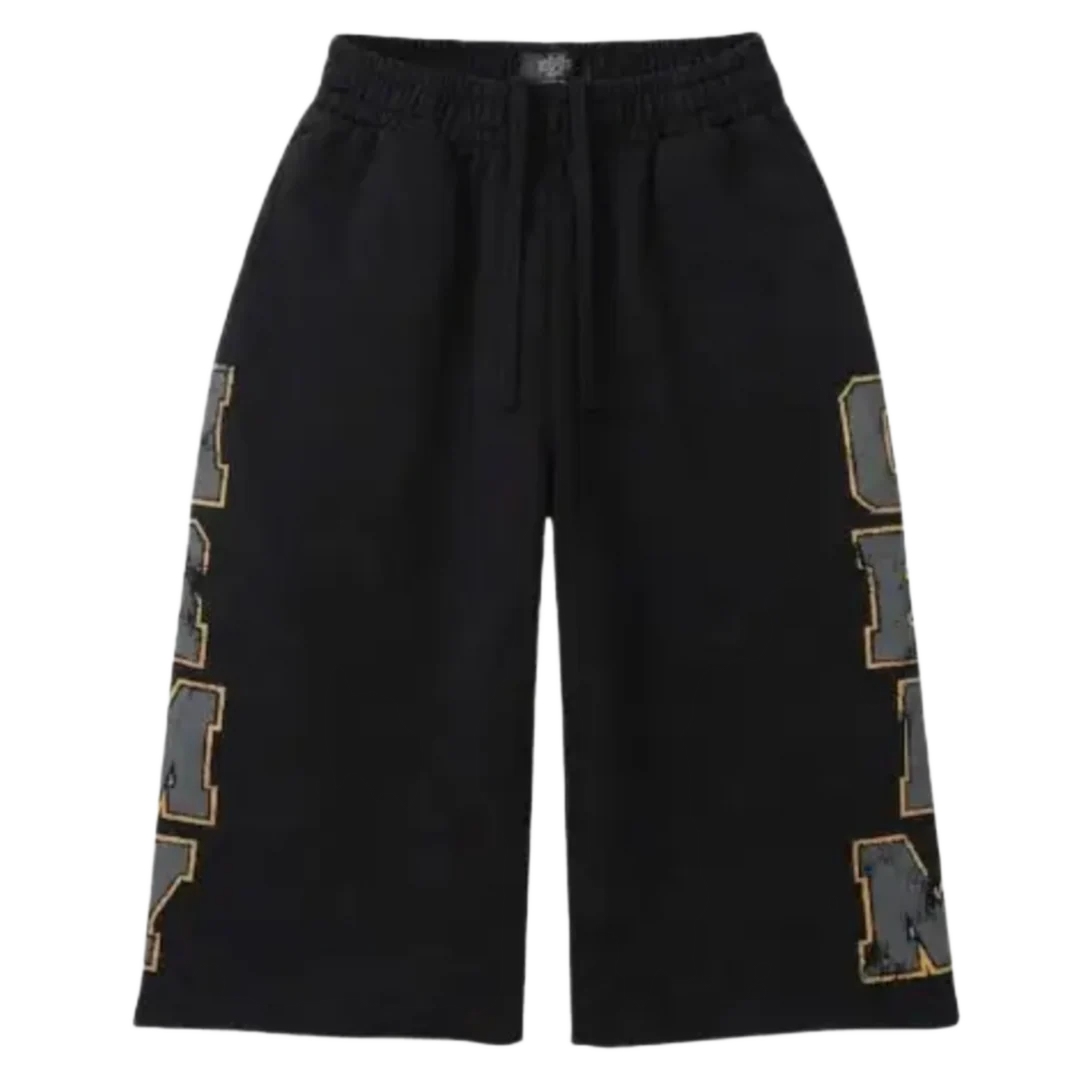 HMDD BLACK ARMY SWEATSHORT 3/4