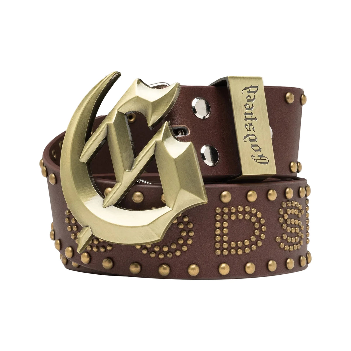 Godspeed Studded Belt Brown