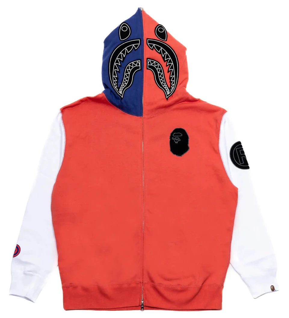 A BATHING APE SHARK FULL ZIP HOODIE 'JAPAN'