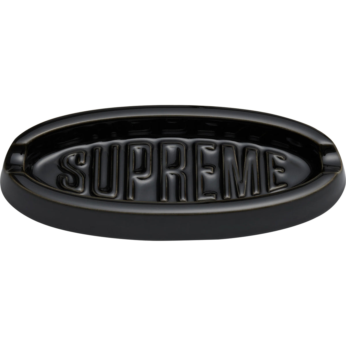 Supreme Oval Tray Black