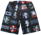 Supreme Flash Mesh Shorts Black