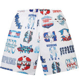 Supreme Flash Mesh Shorts White
