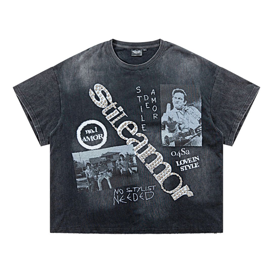Stile De Amor Black No Stylist Tee