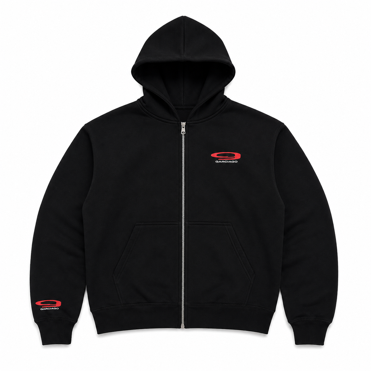 Garciago Zip Up Black/Red
