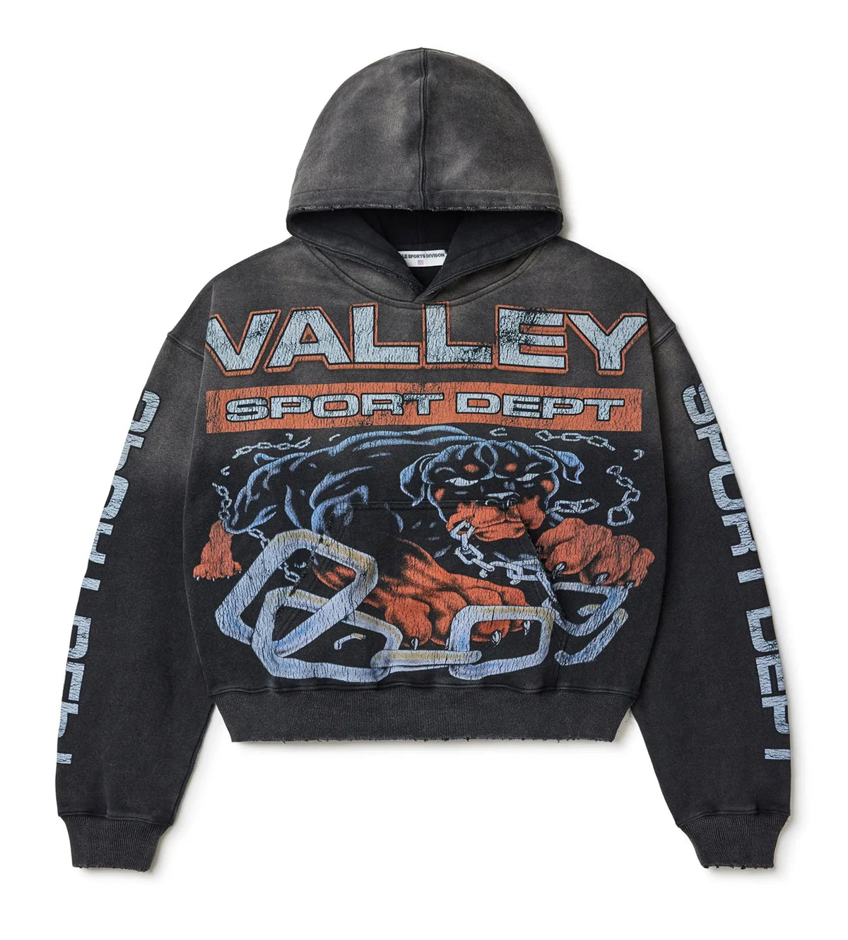 Vale Bulldog Chain Pullover Hoodie