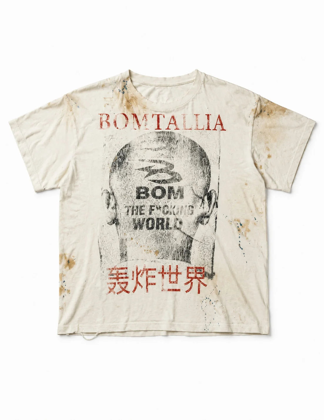 Abominable Bomtalia Tee Shirt White
