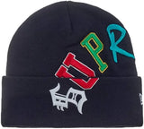 Supreme New Era Arc Beanie Navy