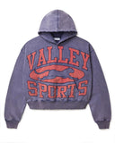 Vale Purple Crest Pullover Hoodie