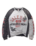 Vale Forever Varsity Long Sleeve Tee Shirt Grey
