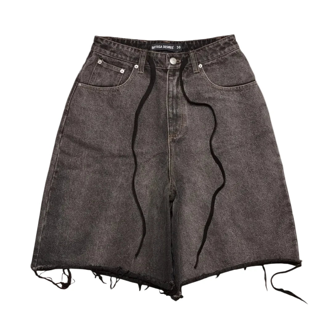 Bottega Desires 182 Shorts Half Washed Black