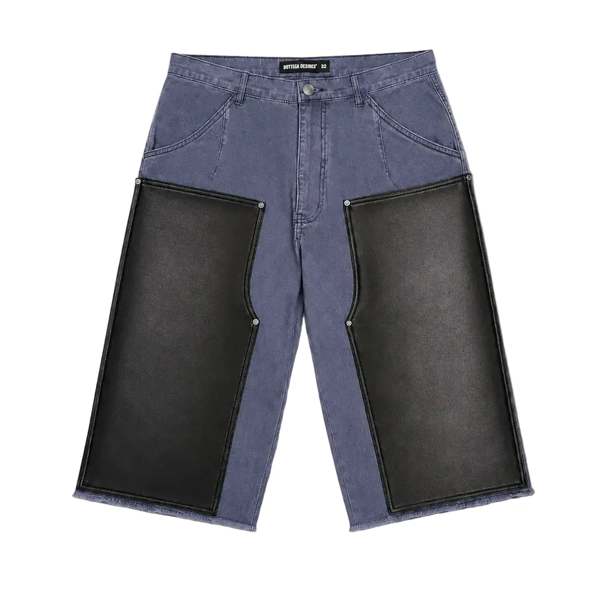 Bottega Desires Double Knee Shorts Blue