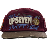 Up7Skate Burgundy Intl Street Team Hat