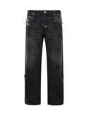 Birth Of Royal Child Black Pin Carpenter Jeans