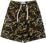 We Are Righteous Camo Pearl Cargo Shorts Green
